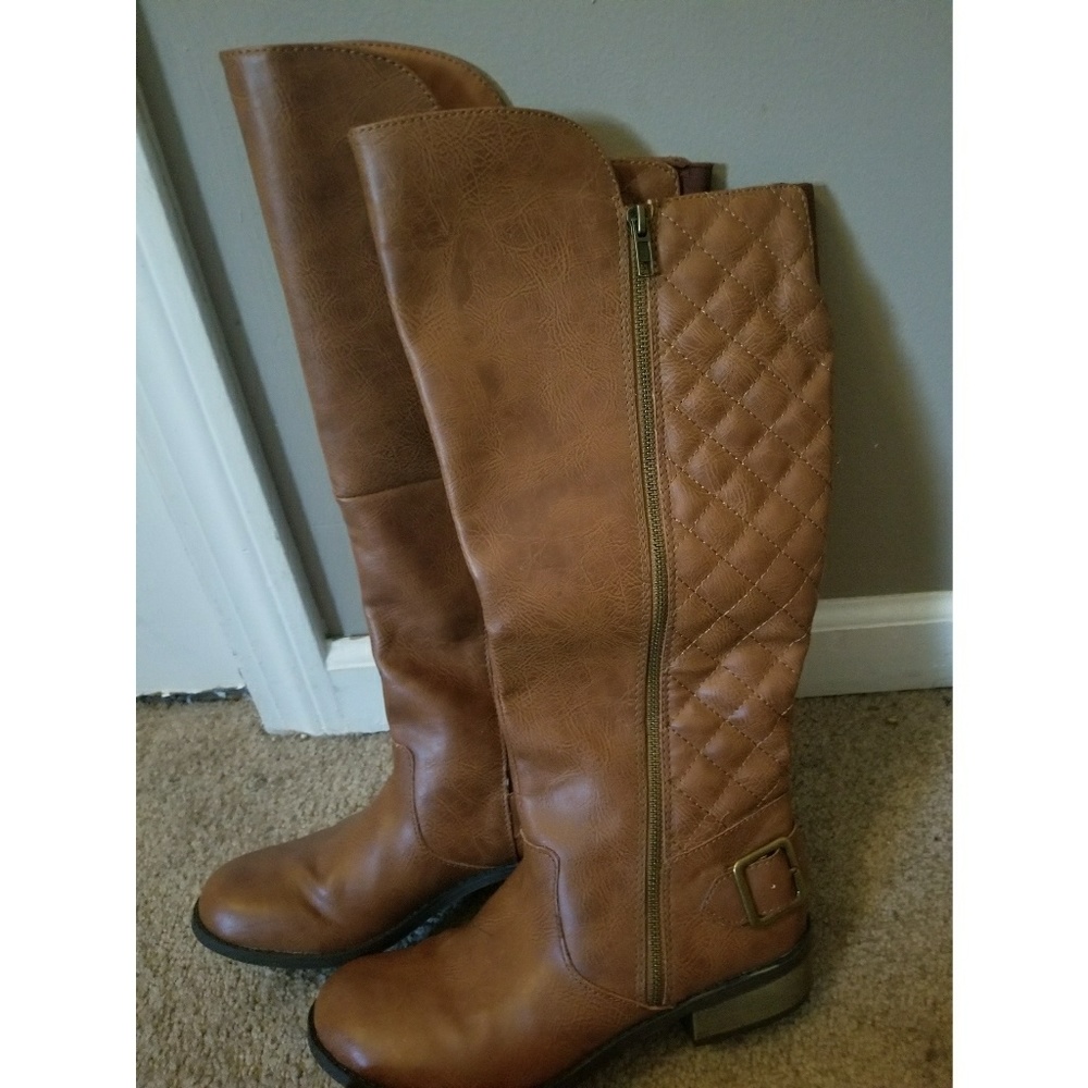 Brown boots